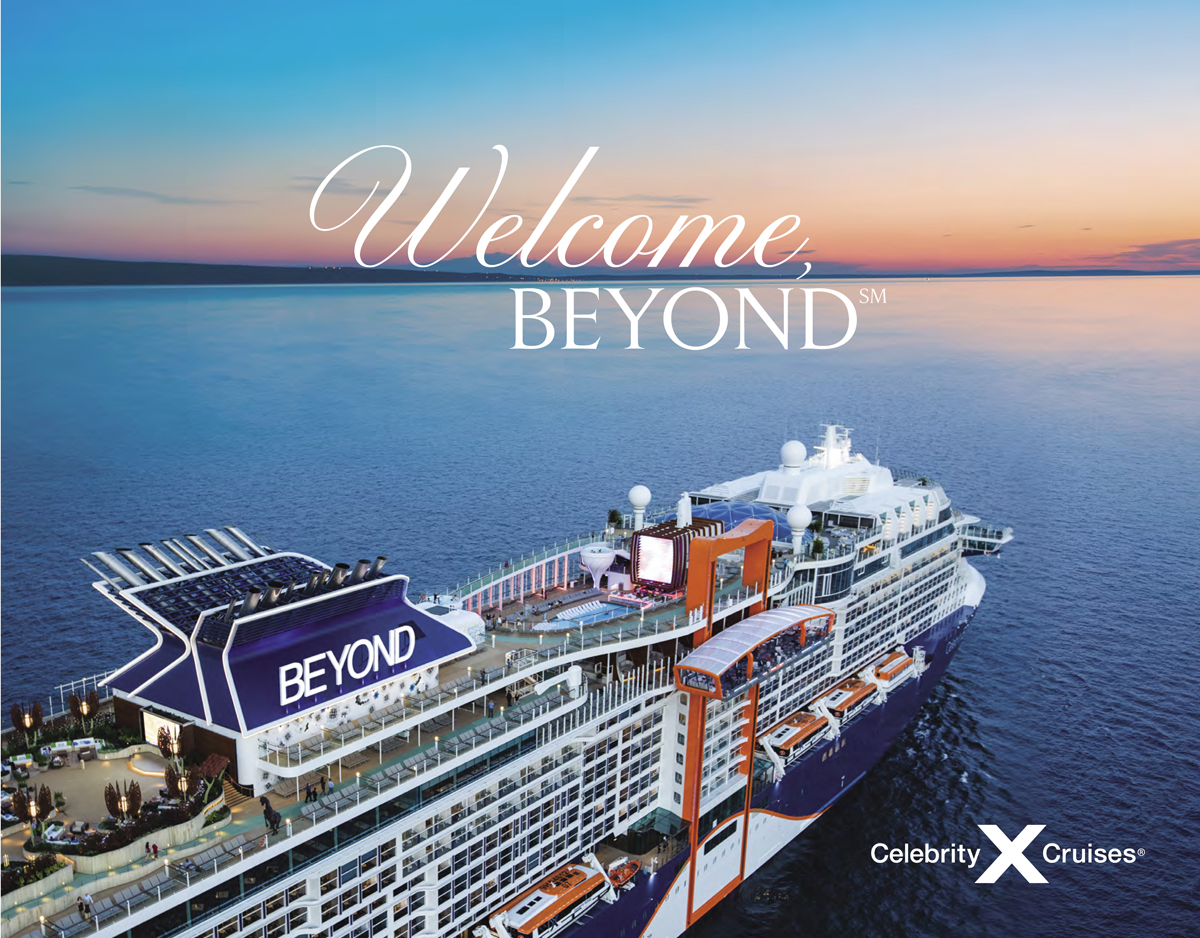 WELCOME TO BEYOND - brochure from Celebrity Cruises